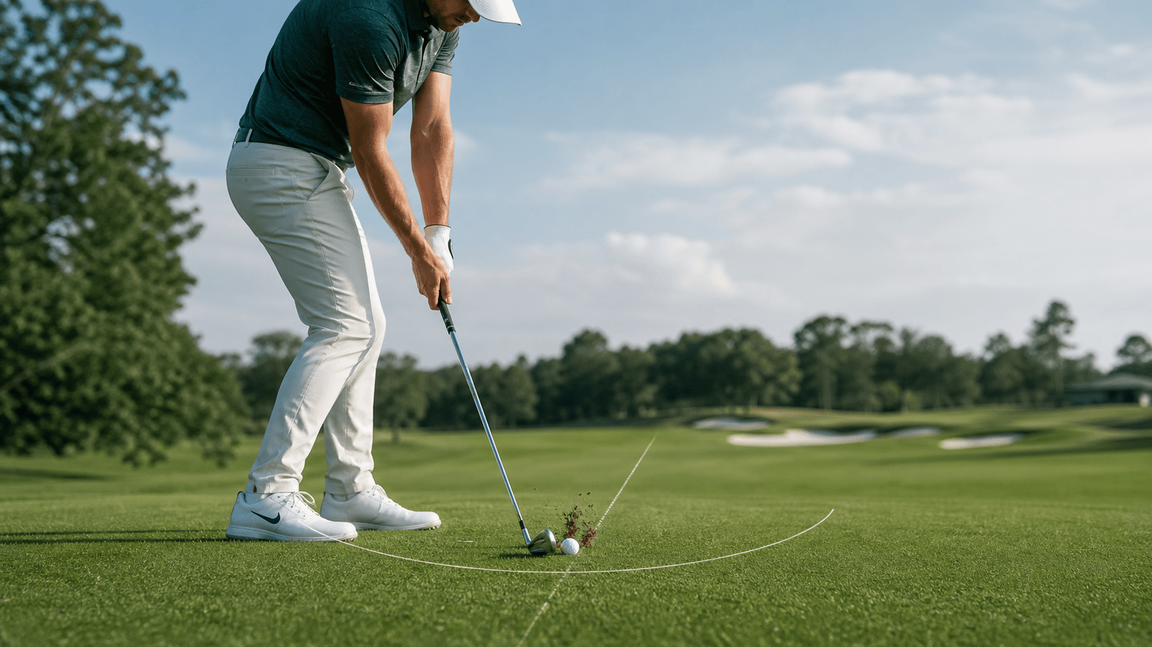 Straight Line Golf Pro article image for How to Stop Pulling Iron Shots Left